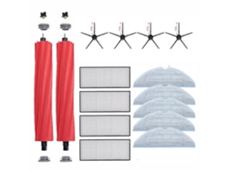 Cepillo principal, paño de fregado, filtro HEPA, cepillo lateral. Compatible con Roborock S7, T7s y T7plus.