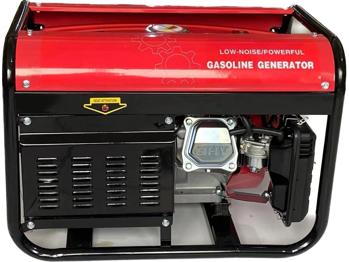 Generador de gasolina portátil de 4 toneladas, monofásico y trifásico, Tekmaquinas