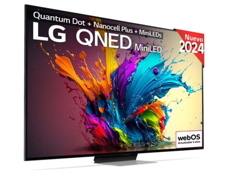 TV LG 65QNED91T6A (QNED - 65'' - 165 cm - 4K Ultra HD - Smart TV)