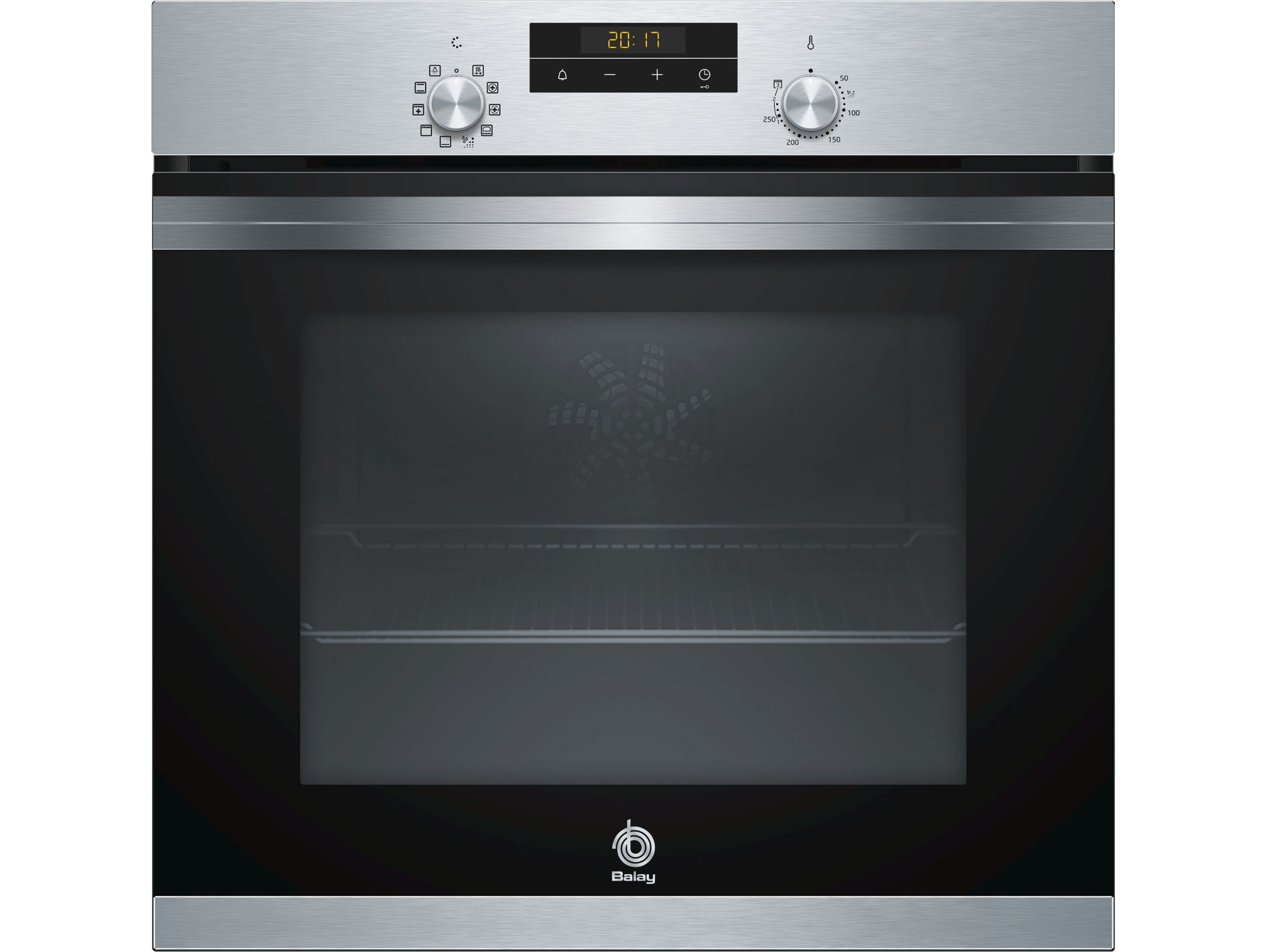 Horno BALAY 3HB4331X0 (71 L - 59.4 cm - Hidrolítico - Inox)