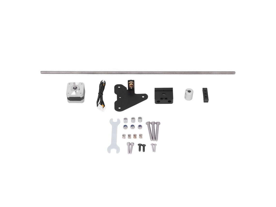 Kit de actualización de doble eje Z para impresora 3D CR10 con tornillo guía de 515 mm y motor de 4 mm