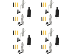 Adaptador Eliminador De Pilas 4x Aa/aaa Para Reemplazar Pilas 2/3/1 De 5v.