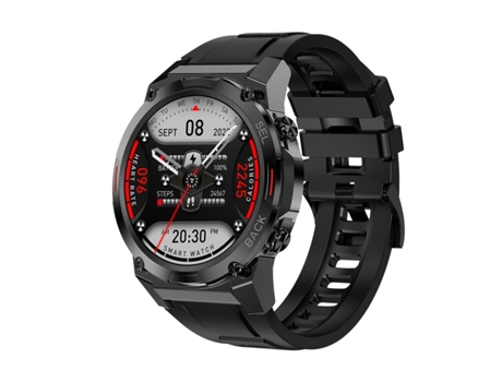 Reloj inteligente (Responder/Hacer llamadas), impermeable IP68, rastreador de fitness AMOLED 1,43'', reloj inteligente resistente, más de 100 modos...