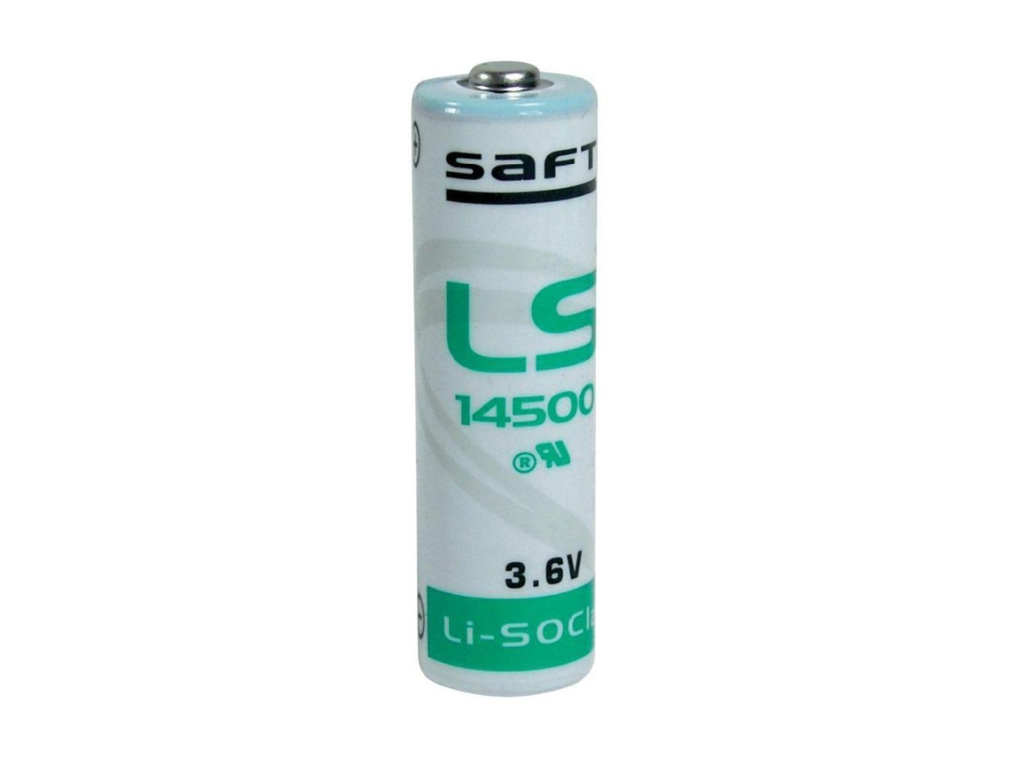 Batería de litio 14500 3,6 V 2600 mAh segura