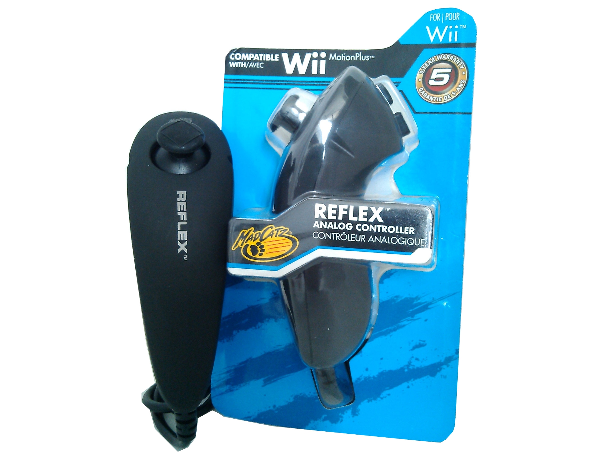 COMANDO NUNCHUCK REFLEX MADCATZ PRETO