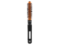 Pincel De Cerámica Spirales Para Rulos Y Peinados Quiff Con Masaaje Cejas Y Diseño Antideslizante Tamaños 19-53mm Naranja Y Negro