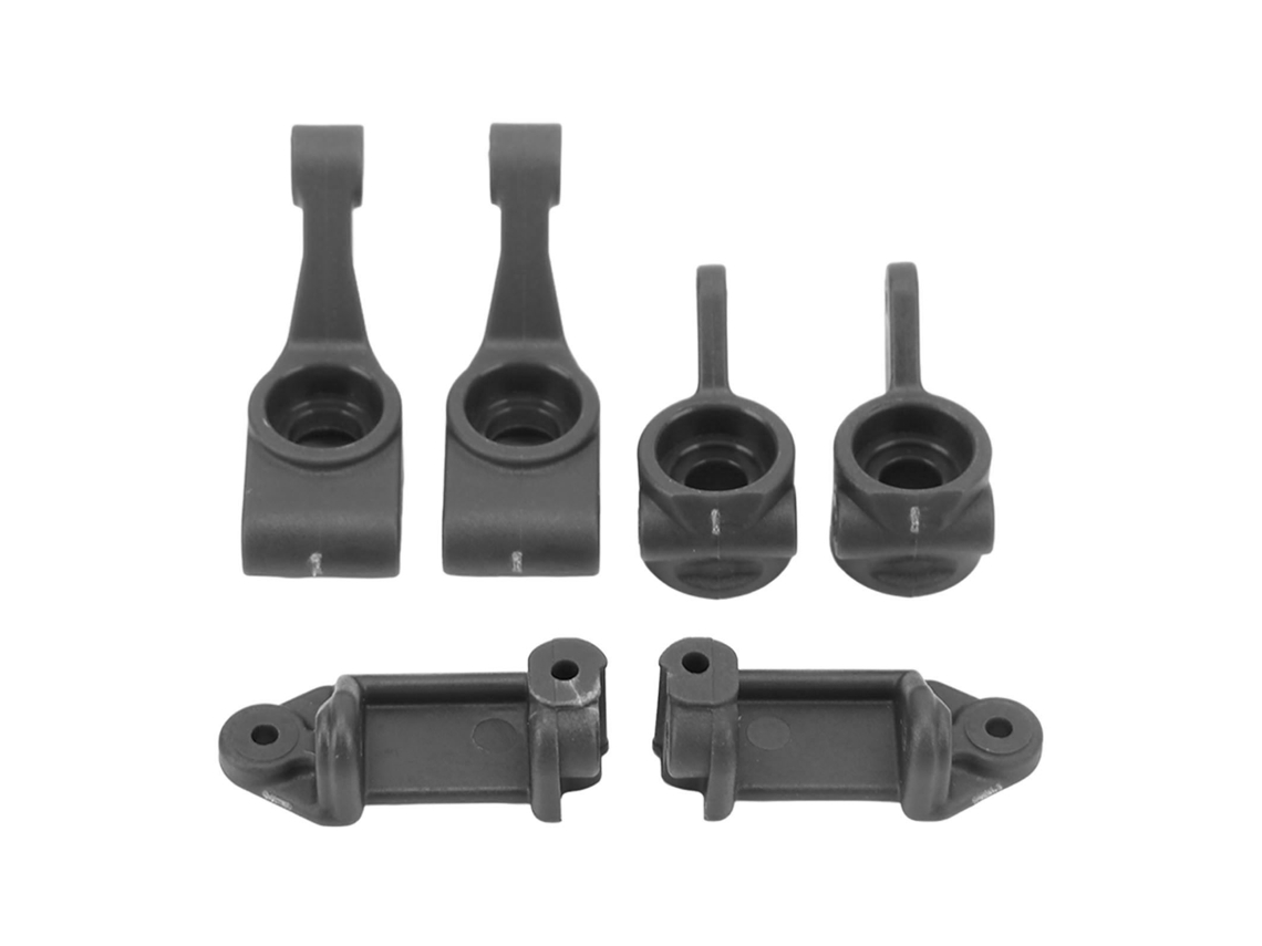 Juego De Copa De Dirección Y Eje Trasero Con Soporte En C Para Coche Rc Rustler Stampede Slash 2wd 1/10 Negro