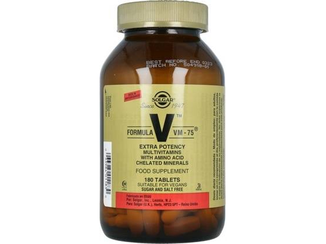 Complemento Alimentar SOLGAR Formula Vm (180 comprimidos)