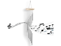 Wind Chime, Exterior, 12 Tubos De Aluminio