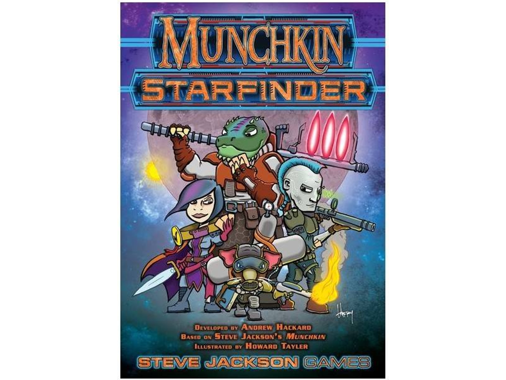 Juego de Mesa STEVE JACKSON GAMES Munchkin Starfinder (Inglés - Edad Mínima: 10)