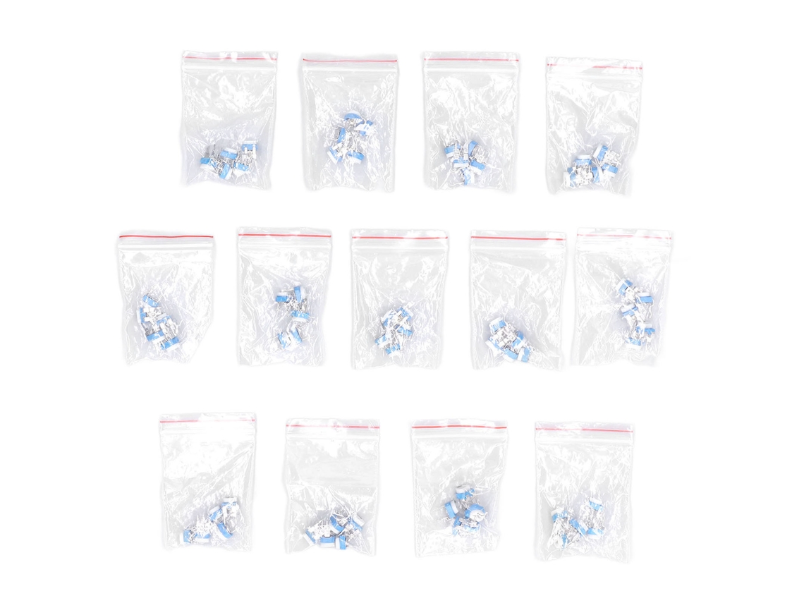 65 Potenciómetros Ajustables De 100 Ω A 1 Mω, Resistencias Variables Para Electrodomésticos Y Seguridad Electrónica.