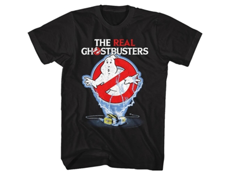 Camiseta ROCKINSTONE Ghost Trap Real Ghostbusters (L)