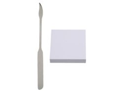 Paleta Desechable Para Decoración De Uñas Y Raspador Para Mezclar.