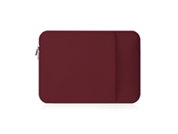 Funda Protectora Para Ordenador Portátil De 13 Pulgadas, Funda Acolchada Suave Con Cremallera, Bolsa Para Ordenador, Claret CHRUI