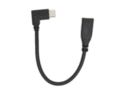 Cabo De Extensão Usb 3.1 Tipo C Macho Para Fêmea 20cm Transmissão Rápida E Carregamento