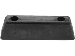 Parachoques De Goma Maciza De 20,5 Cm Para Camiones Y Remolques, Parachoques Protector, Amortiguador.