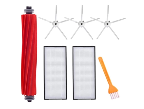 Escova de rolo escovas laterais filtros hepa para xiaomi s7 t7s t7plus g10