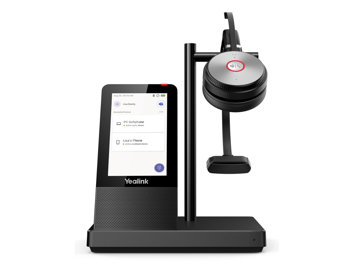 Auriculares inalámbricos Yealink Wh66 Dect Mono Teams