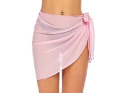 Pareo/baño De Playa Transparente Para Mujer, Estilo Shorts De Playa, Moda De Verano.