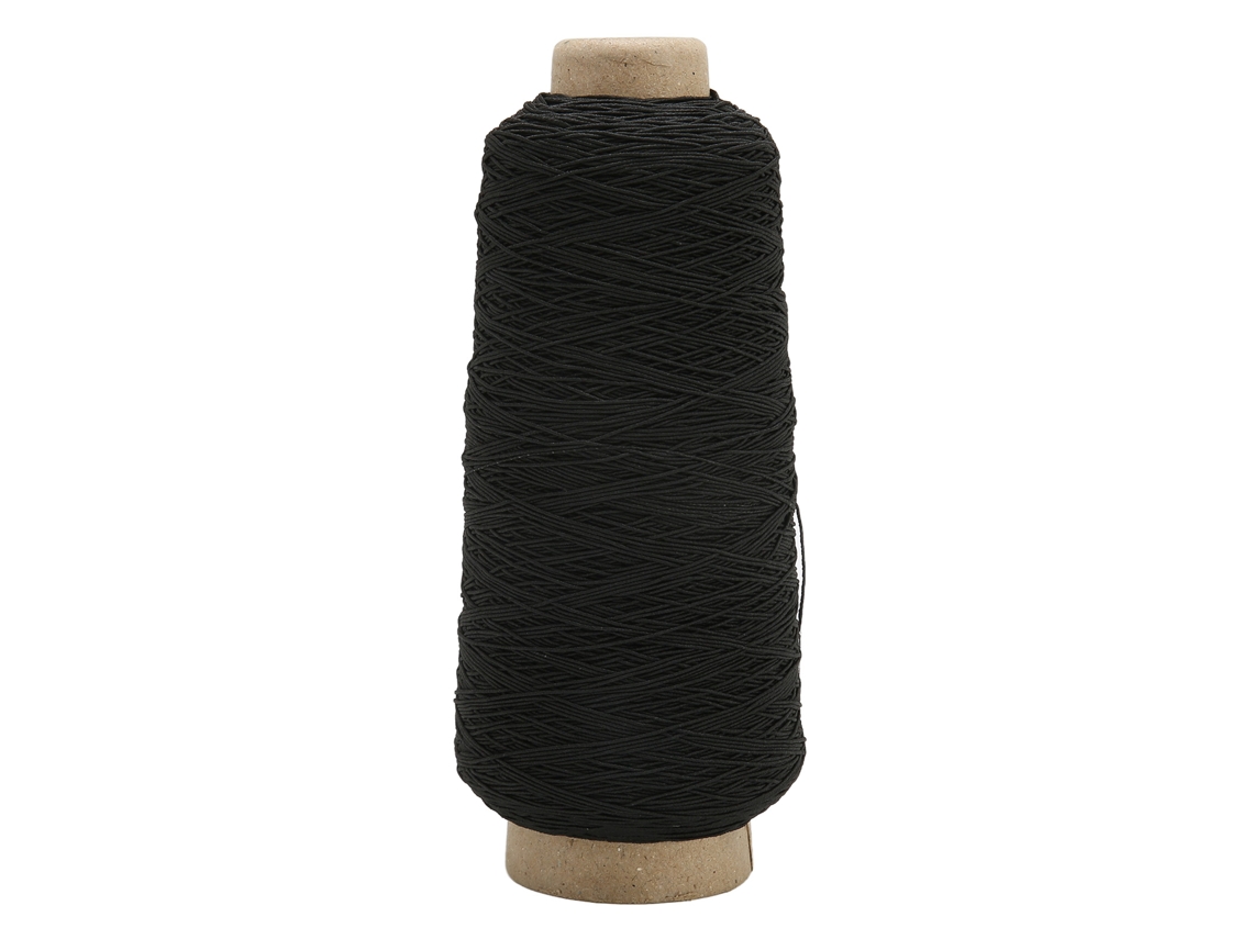 Hilo elástico negro para coser, práctico hilo elástico para manualidades, joyería DIY, pulseras