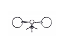 Bridões de Aço Inoxidável com Brinquedo Prateado 135 Mmfeeling
