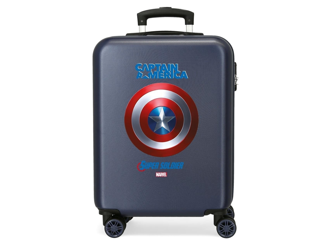 Maleta de Viaje MARVEL Marvel: Captain America (Cabina - 55cm)