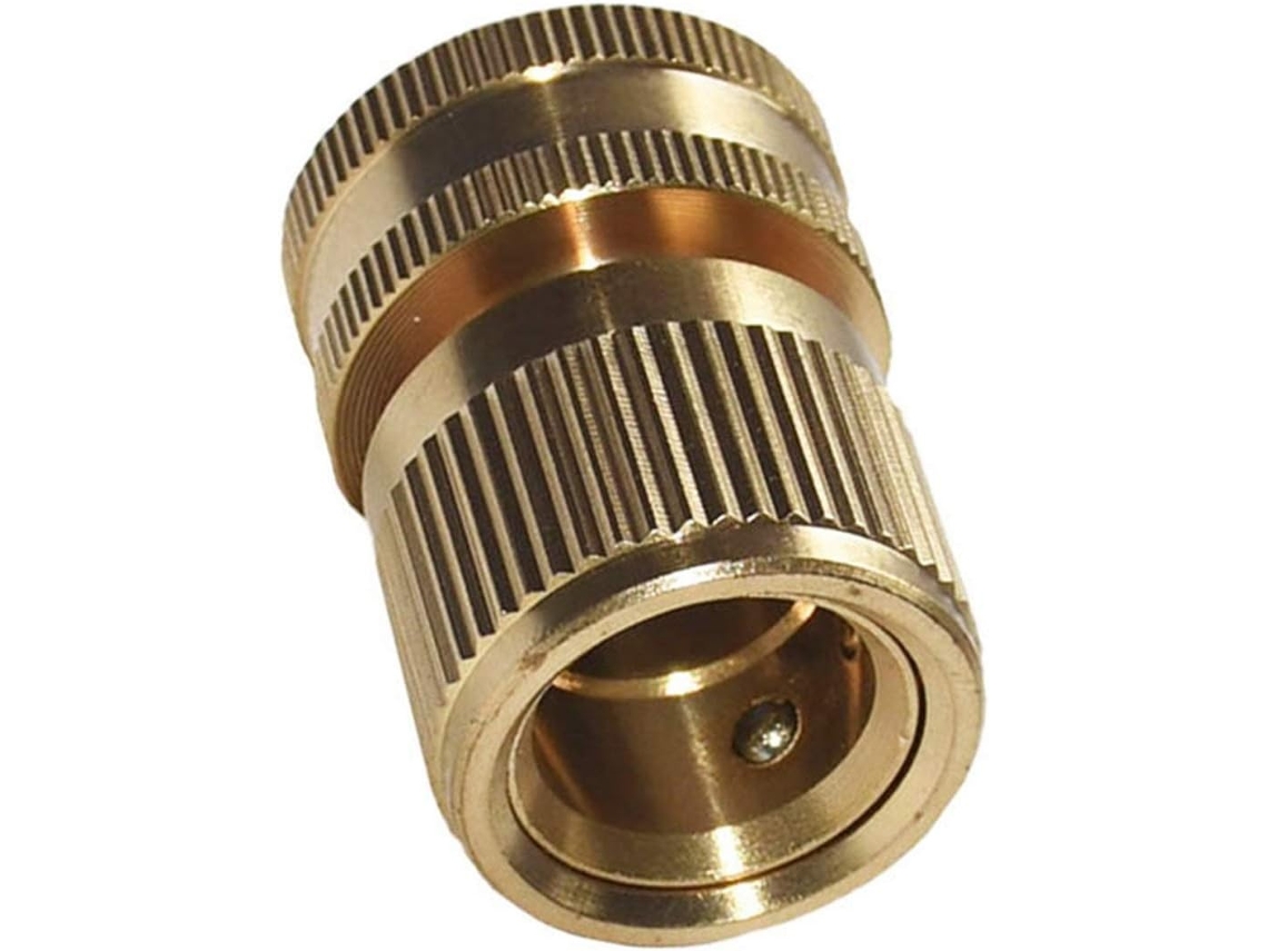 Adaptador De Conector Hembra Latón 3/4" Para Grifo Lavado Autos Latón