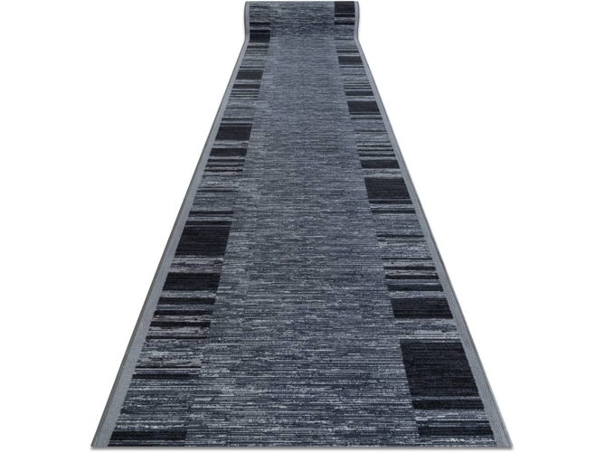 Alfombra de Interior DYWANY LUSZCZOW Adagio 139256 (Gris - 133 x 1050 cm - Poliamida)