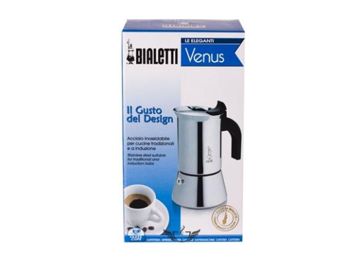 Bialetti Venus Box Cafetera Italiana 0,2 L Plata