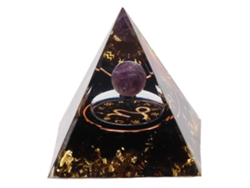 Pirámide De Orgonita De 5 Cm Para Sanación, Energía Positiva, Meditación, Generador De Energía, Capricornio