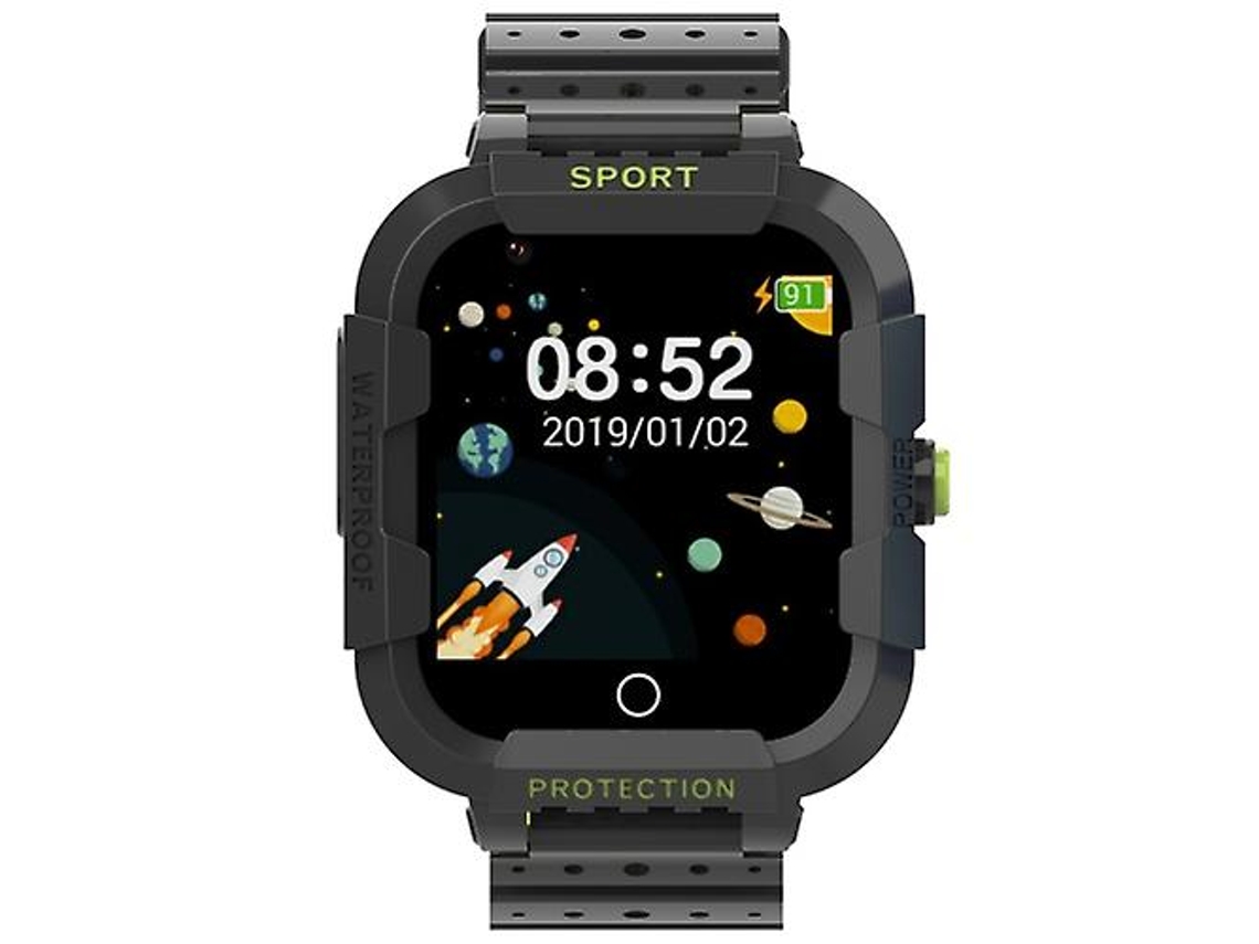 Reloj inteligente para niños, resistente al agua, con función SOS, 1,4 pulgadas, 4G, posicionamiento GPS, DF75 LY Ebike