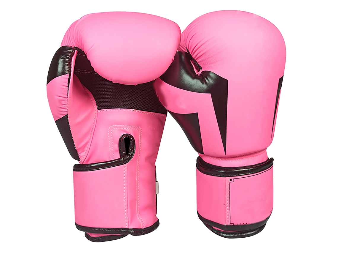 Luva de boxe 2026rebe-10oz para treino e luta, masculina, feminina, adulta, infantil e juvenil, rosa.