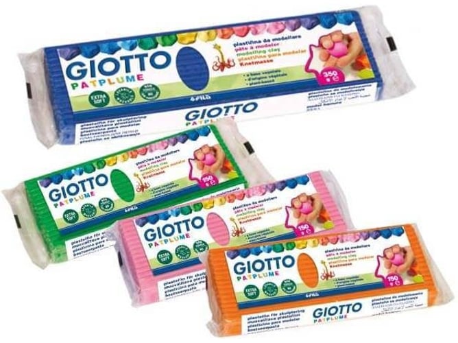 Plastilina GIOTTO Patplume 350 g (Marrón)