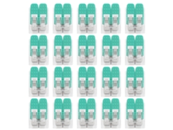 Conector De Cableado Sin Tornillos Pct662 Verde, Terminal Rápido, Para Iluminación, Edificios E Industria (20 Unidades)