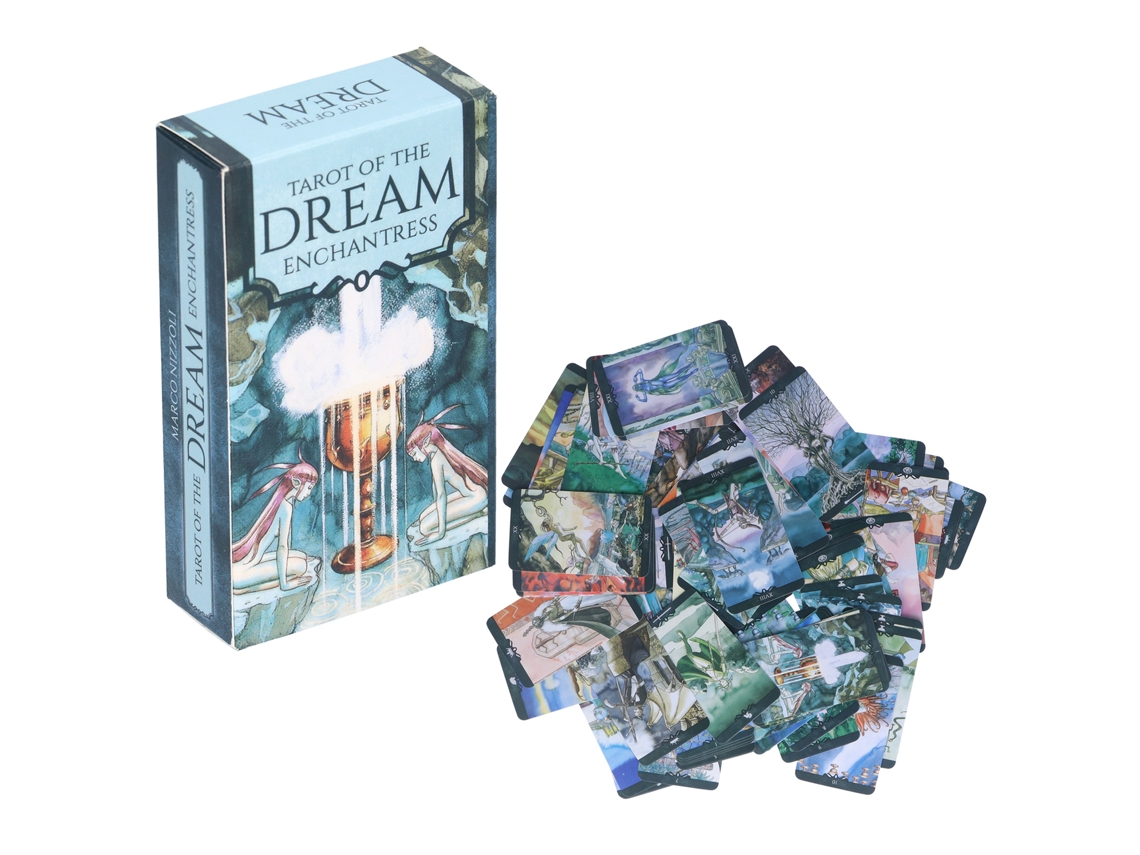 Ats-baraja De Tarot Misteriosa Para Adivinación Y Juego De Mesa Regalo Ideal Para Fiesta Con Orientación Futura