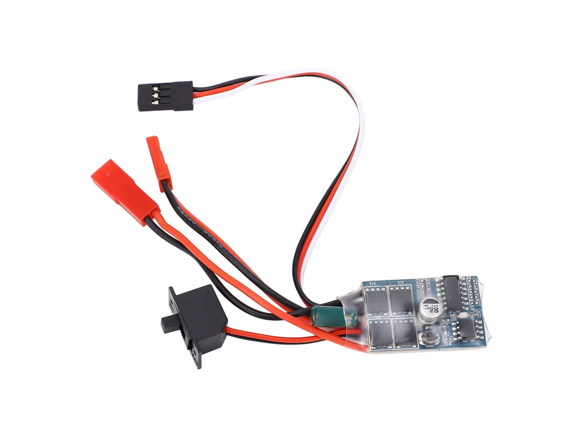 Controlador Electrónico De Velocidad (esc) Sin Escobillas De 35 A Y 4~8 V Para Coches Y Barcos Rc De 130, 180 Y 260 Cv (escalas 1/16, 1/18 Y 1/24).