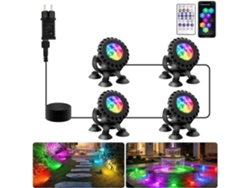 Control Remoto Ip68 A Prueba De Agua De Siete Colores