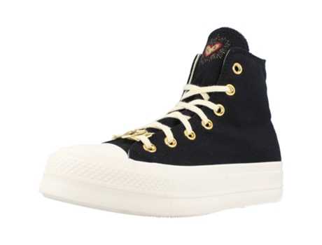 Zapatillas de Mujer CONVERSE Chuck Taylor All Star Lift Tecido Negro (36)
