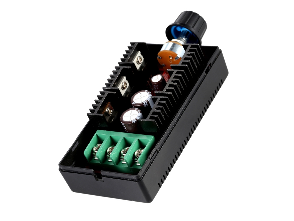 Controlador De Velocidad Para Motor De Cc 10-50v 40a 2000w Pwm Ajustable Hho Rc 12v 24v 36v 40v 50v
