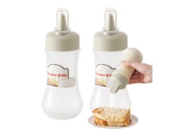 Tarro de especias, tarros porosos para condimentos, paquete de 2, material apto para uso alimentario, perfecto para el hogar, bar o cafetería.