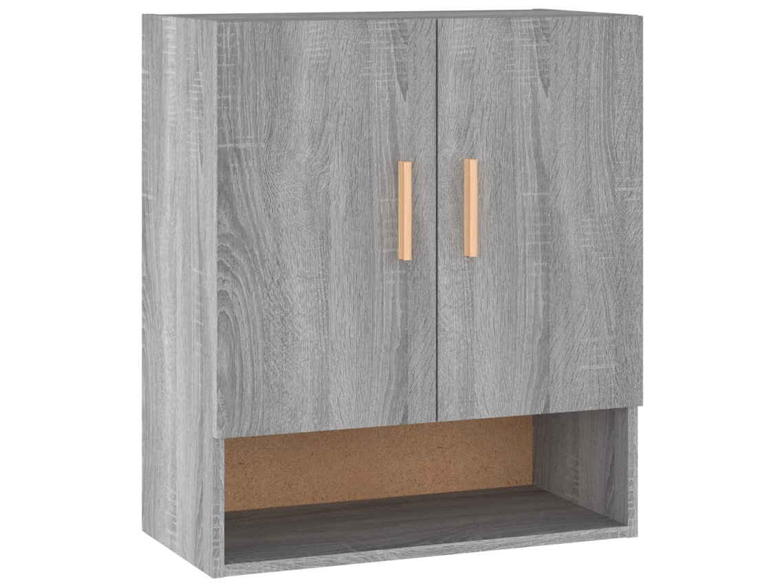 Armario de pared MAISON EXCLUSIVE, madera procesada, gris Sonoma, 60x31x70 cm