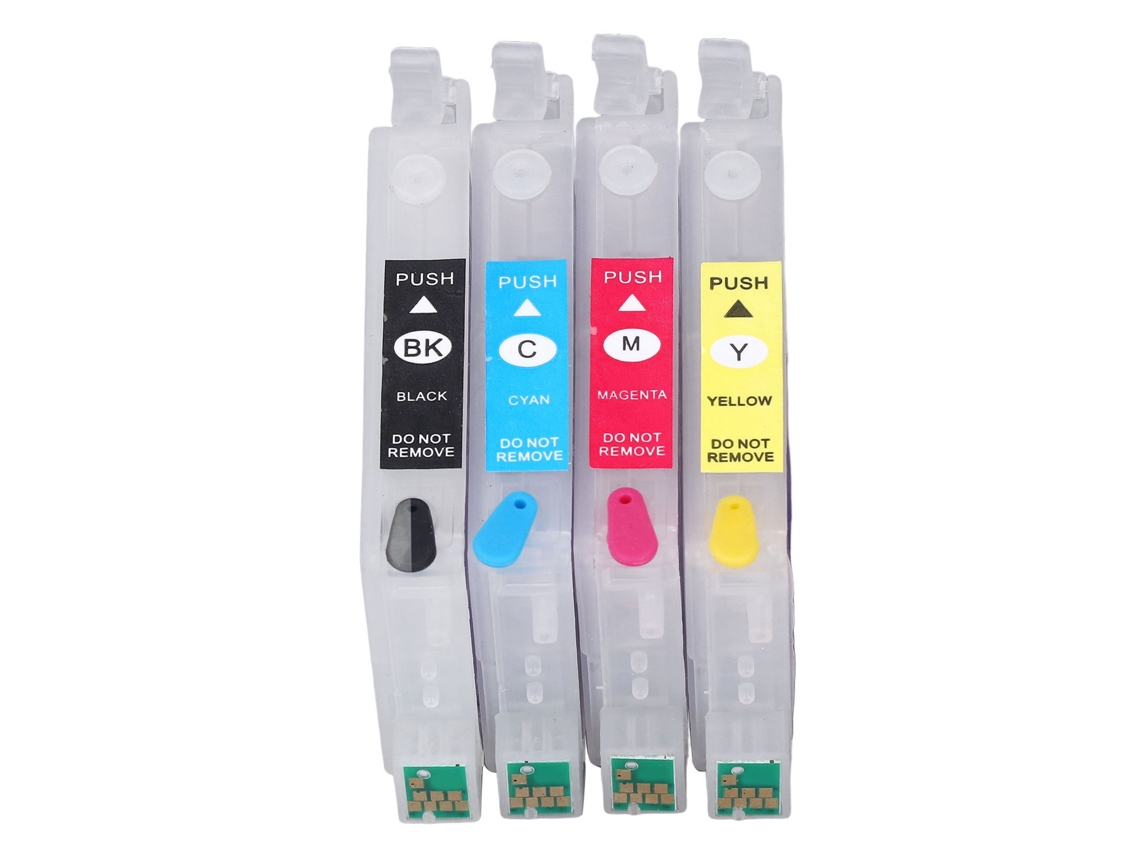 Cartuchos De Tinta Reutilizables Bk Cmy Con Chip Permanente T0631-t0634 Para Impresora