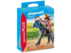 Figura PLAYMOBIL Articulada Special Plus Vaquero 70602 (Edad Mínima Recomendada: 3 años - 10 Piezas)