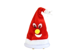 Ats-sombrero De Papá Noel Cantante Y Bailarín Con Luz Musical Juguete Eléctrico Para Niños Regalo Navideño