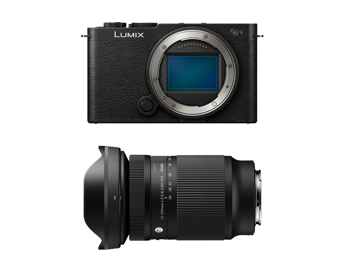 Panasonic Lumix S9 Negra + Lente Sigma 20-200mm F/3.5-6.3 Contemporánea