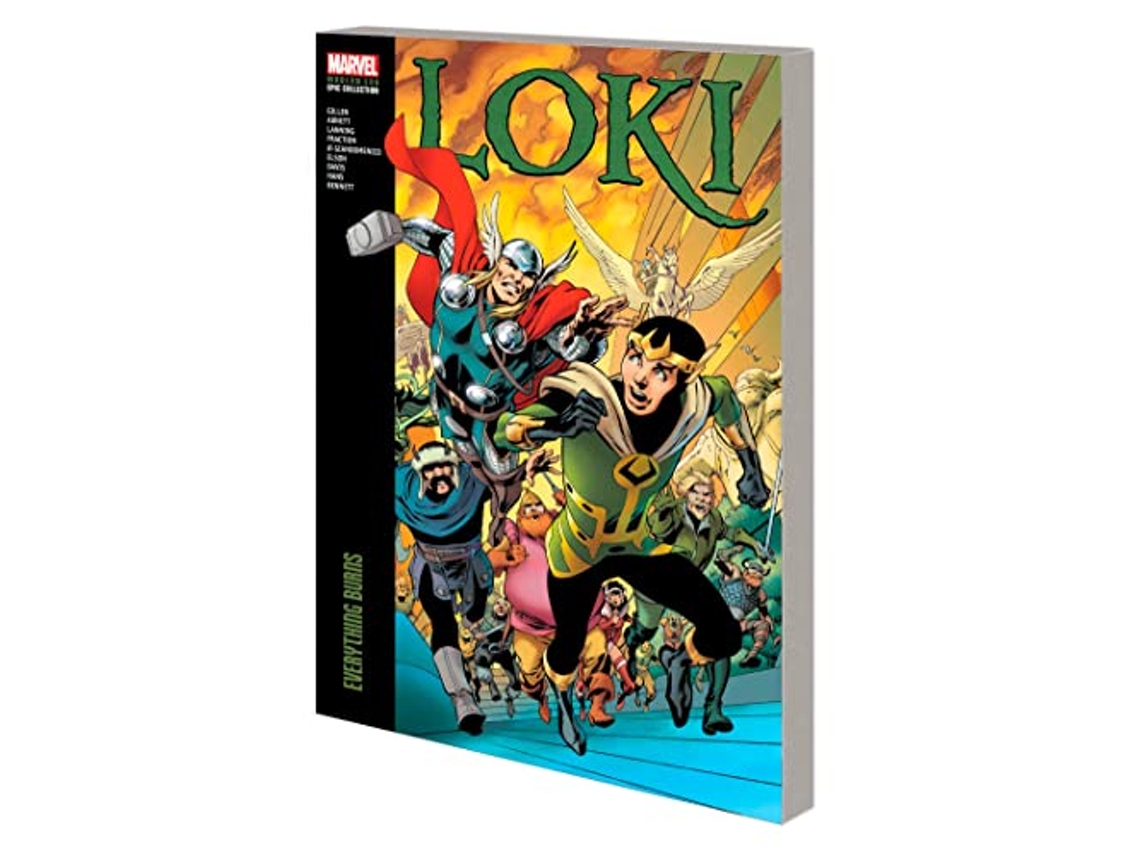 Libro Loki Modern Era Epic Collection Everything Burns de Kieron Gillen e Marvel Various (Inglés)