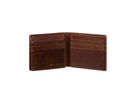 Cartera Fólio, Porta-Cartões SAMSONITE Horizontal Veggy Slg Marrón