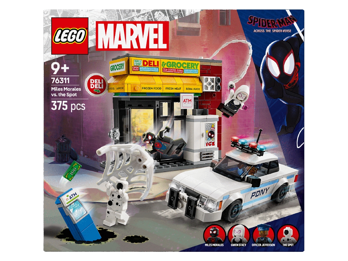 Disney Marvel 76311 Spider-Verse: Miles Morales contra Spot