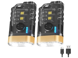 Mini linterna LED con luz negra de 365 nanómetros, 1500 lúmenes, W 025, negra, Yunzii