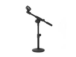 Soporte De Escritorio Para Micrófono Linjou Con Brazo Ajustable En Altura Y Montaje Universal.